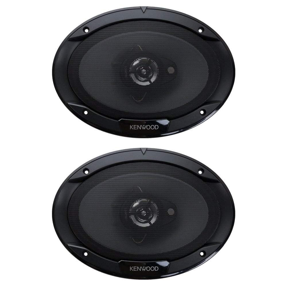 Kenwood KFC-6966S 6 x 9 Inch 400-Watt 3-Way Flush Mount Coaxial Car Speaker Easy Installation - Pair Kenwood KFC-6966S 6 x 9 Inch 400-Watt 3-Way Flush Mount Coaxial Car Speaker Easy Installation - Pair